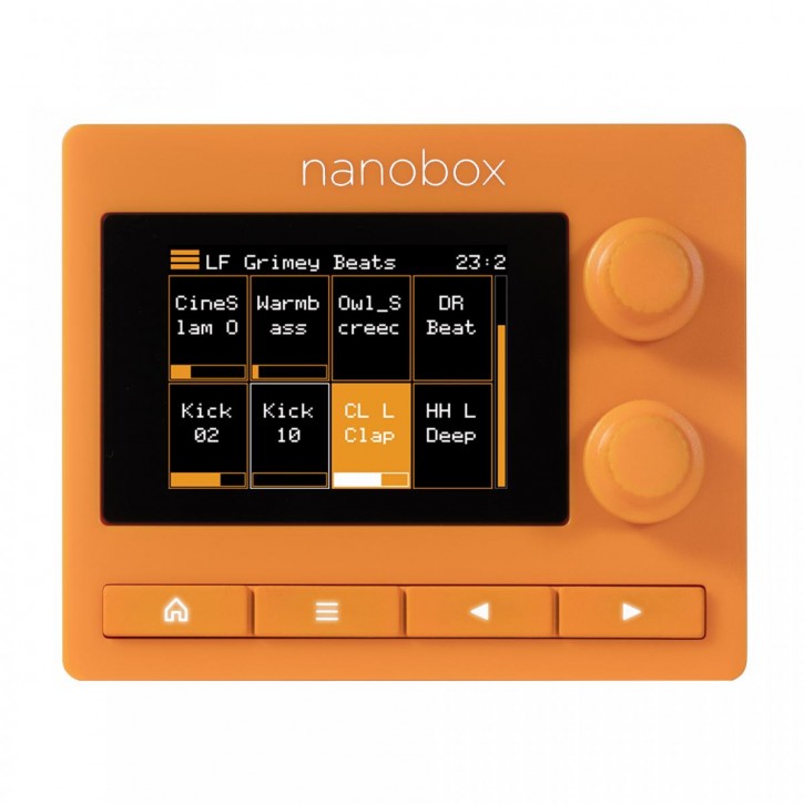 1010 Music nanobox tangerine – Compact Streaming Sampler