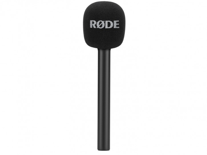 RODE Interview GO - Handhalterung mit Windschutz zu Wireless GO, schwarz