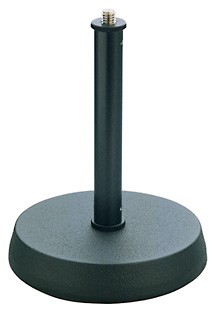 K&M 23200-300-55 - Tisch-Mikrofonstativ schwarz