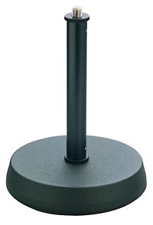 K&M 23200-300-55 - Tisch-Mikrofonstativ schwarz