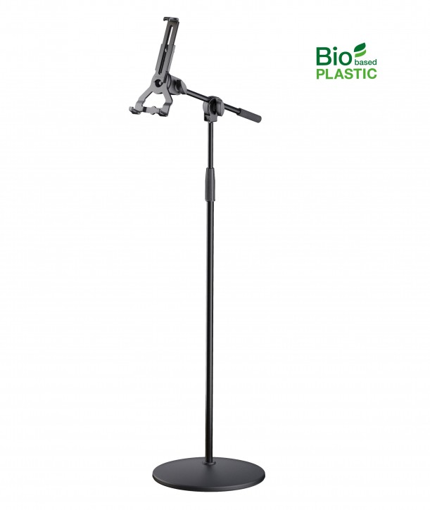 K&M 19789 Tablet-PC-Stativ mit Schwenkarm »Biobased« | 10"- 16