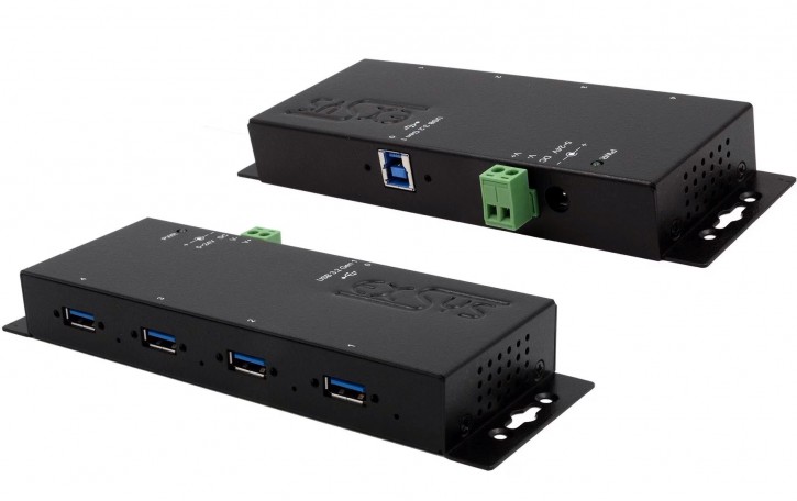 Exsys 4-Port USB 3 Hub