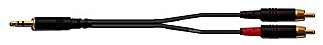 Cordial CFY 1.5 WCC - Minijack st. - 2 x Cinch , 1.5 m