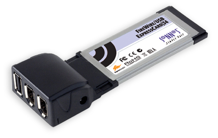 Sonnet FireWire/USB ExpressCard|34