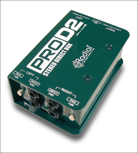 Radial Engineering ProD2 Stereo passiv