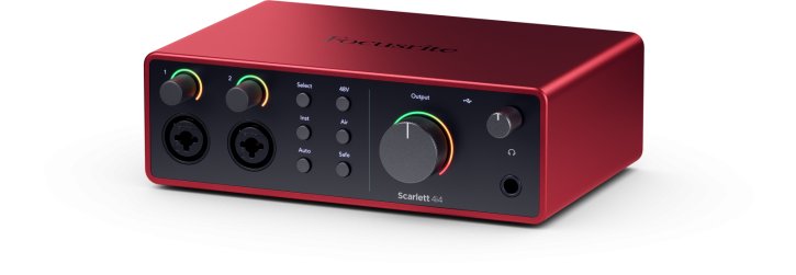 FOCUSRITE Scarlett 4i4 4th Generation