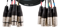 Cordial CML 8-0 FM 3 C - Loom 8x XLRm - XLRf, 3m