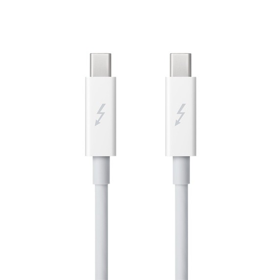 Apple Thunderbolt 2 Kabel Weiss 1 m