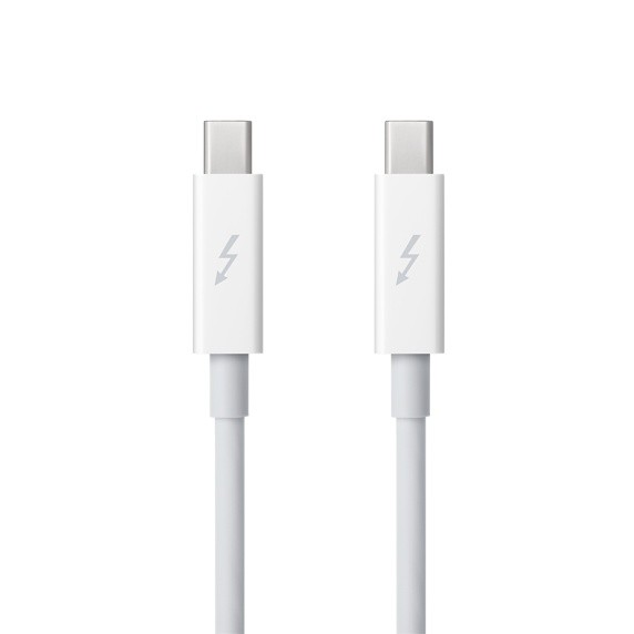 Apple Thunderbolt 2 Kabel Weiss 2m
