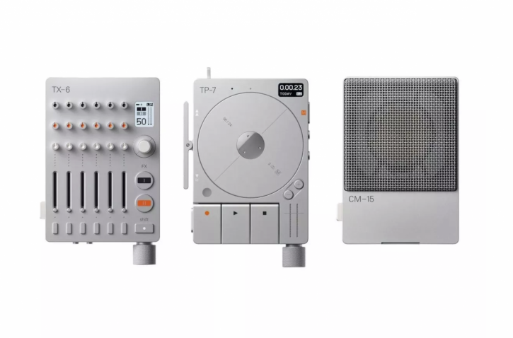 Teenage Engineering Mini Field Triple Set silver