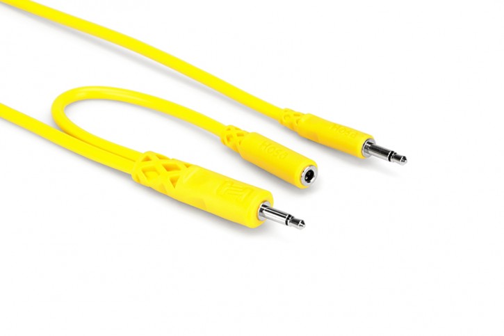 Hosa CMM-500Y-MIX - 5x Hopscotch Patch Cables