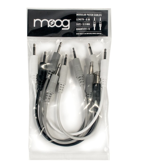 Moog Mother 6" Cables 15 cm