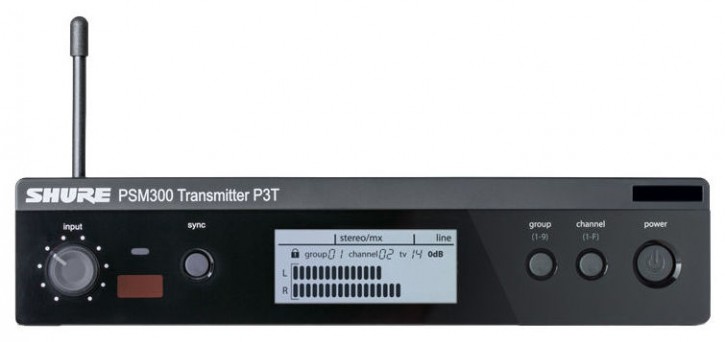 Shure PSM 300 In-Ear Monitoring - P3T Funksender