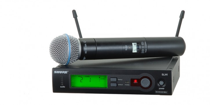 Shure SLX 2 Beta58A Set Sender & Empfänger