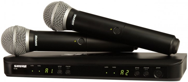 Shure BLX288/SM58-M17 Dual