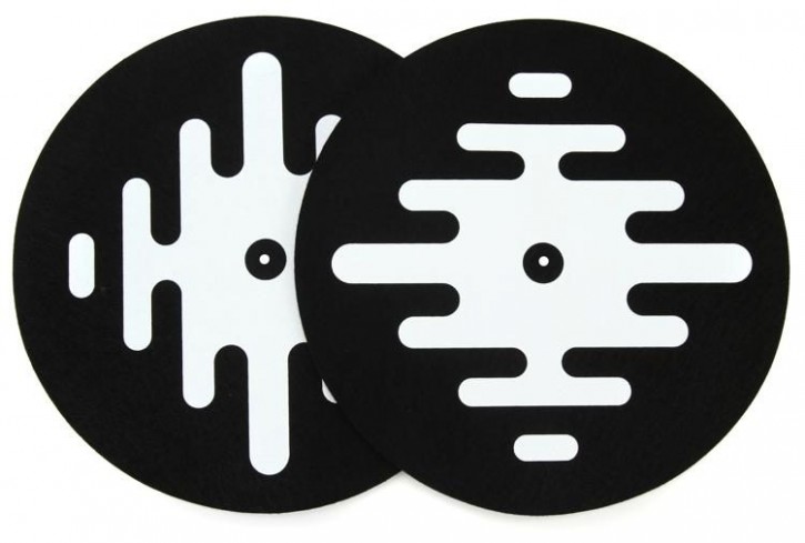 Serato DJ Pro Slipmats black