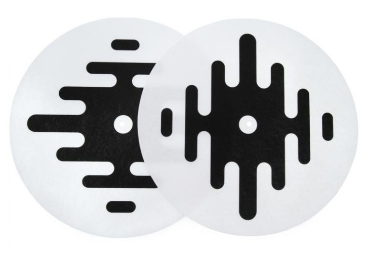 Serato DJ Pro Slipmats weiss