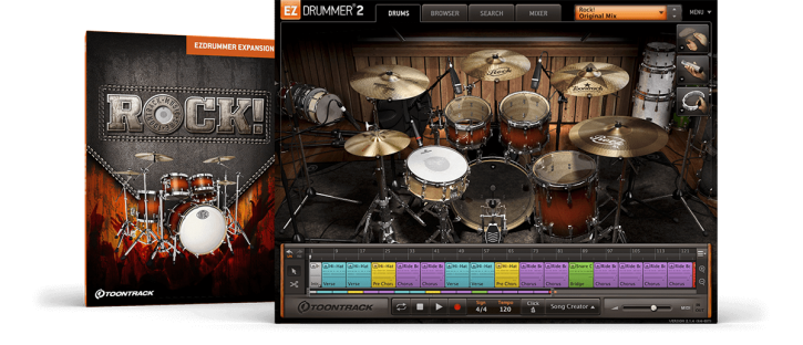 Toontrack EZX Rock