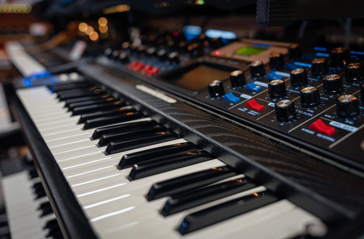 Moog Voyager Black Edition 50 Year Aniversary Occasion