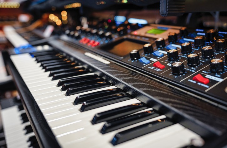 Moog Voyager Black Edition 50 Year Aniversary Occasion