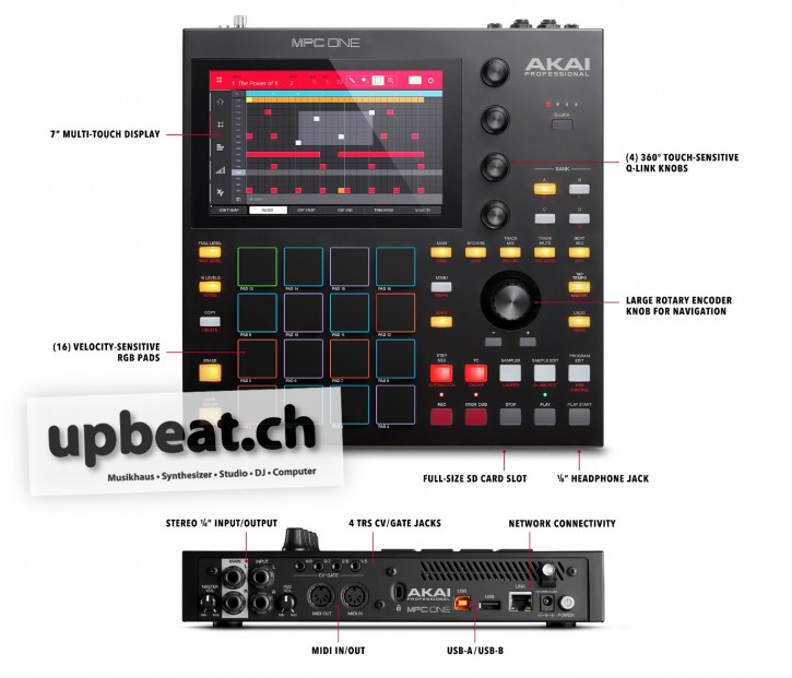 Akai MPC ONE, Aktion