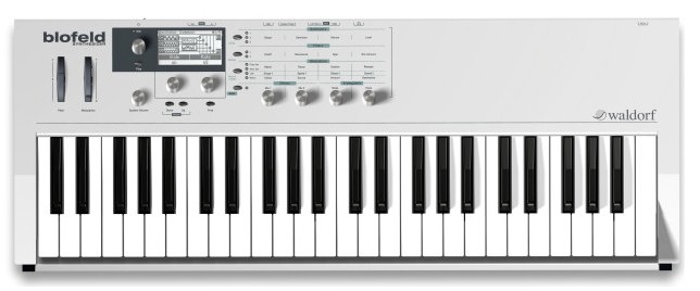 Waldorf Blofeld Keyboard Weiss