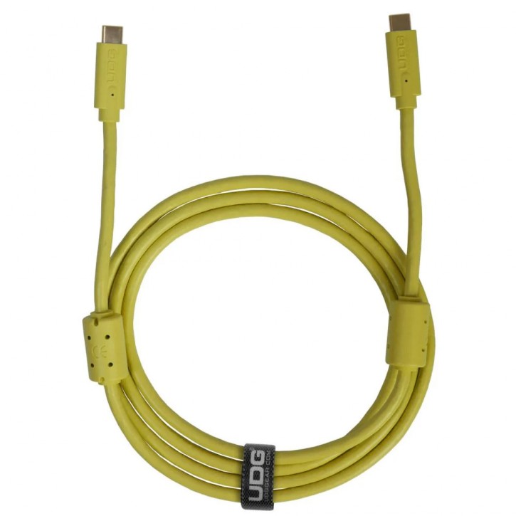 UDG AUDIO CABLE USB 3.2 C-C gelb STRA 1.5m