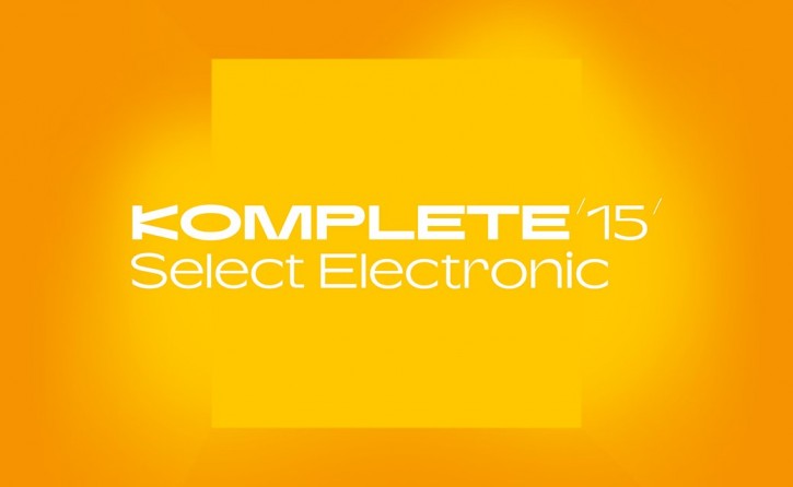 Native Instruments KOMPLETE 15 Select ELECTRONIC
