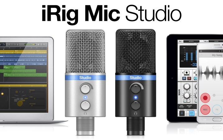 IK Multimedia iRig Mic Studio schwarz