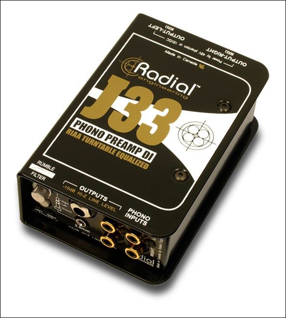 Radial Engeneering Phono Preamp J33