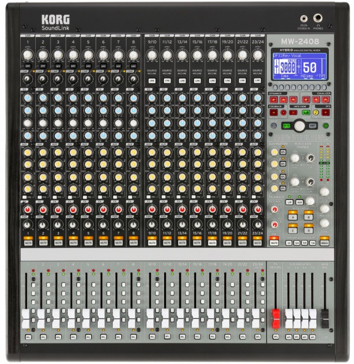 Korg MW 2408 Hybrid Mixer 24 Channel