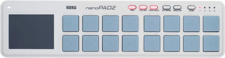 Korg NanoPad 2 weiss