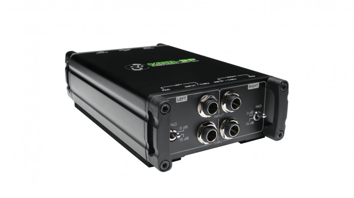 Mackie MDB-2P - Stereo Passive Direct Box