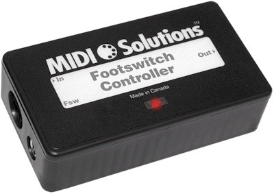 Midi Solutions Footswitch Controller