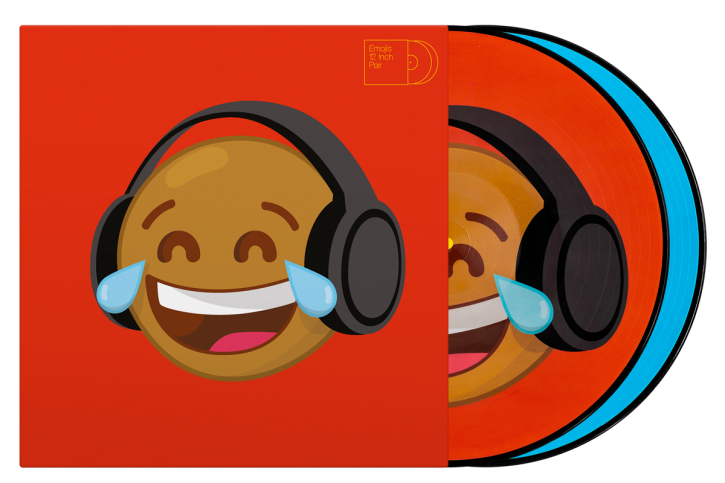 Serato Performance Series Control Vinyl, Emoji #4 Thinking/Crying