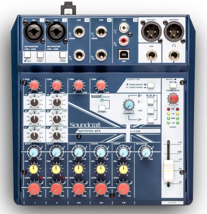 Soundcraft Notepad-8FX