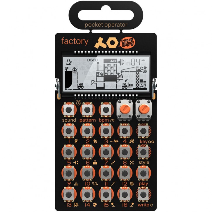 Teenage Engineering PO-16 pocket operator factory