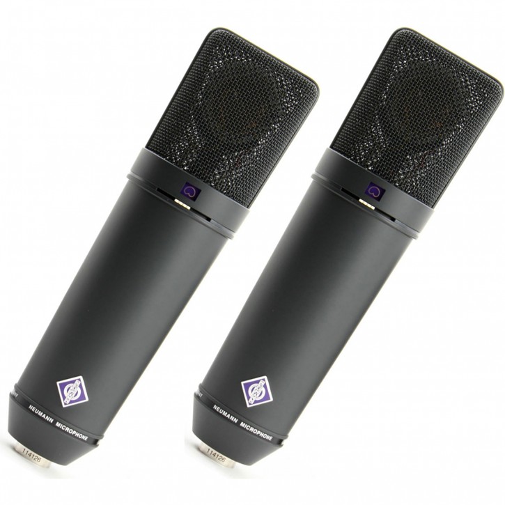 Neumann U 87 Ai Stereo Set, schwarz