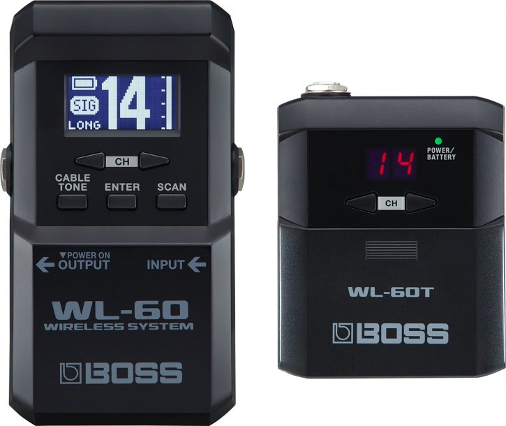 Boss WL-60 Wireless System & Transmitter