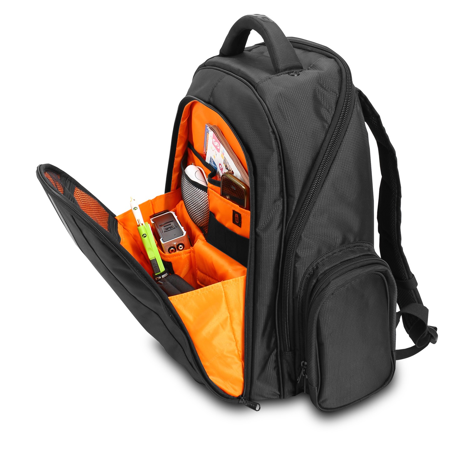 UDG U9102BL/OR - Ultimate Backpack Black/Orange inside-