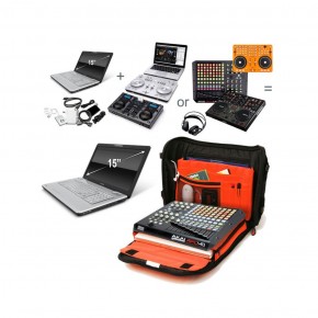 Fusion F1 Rucksack Workstation Kurier / schwarz letztes Stk