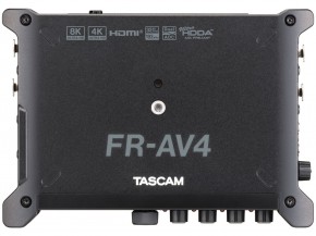 TASCAM FR-AV4 - Professioneller 4-Kanal-Audiorecorder