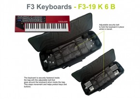 Fusion Bag Keyboard 6 (61-76 Tasten) schwarz