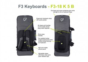 Fusion Bag Keyboard 5 (49-61 Tasten) schwarz