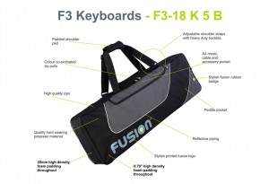 Fusion Bag Keyboard 5 (49-61 Tasten) schwarz