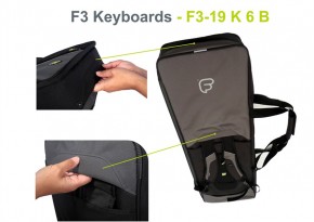 Fusion Bag Keyboard 6 (61-76 Tasten) schwarz