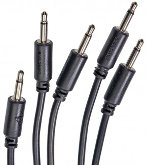 Black Market Modular Patch Cable 5-pack 100 cm black