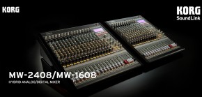 Korg MW 2408 Hybrid Mixer 24 Channel