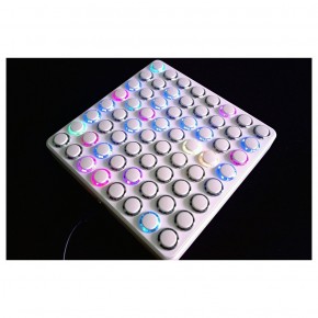 DJ TechTools  Midi Fighter 64 weiss