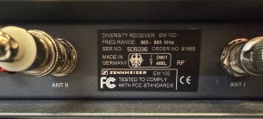 Sennheiser EW 100 Funkmikrofon mit Sender Occasion